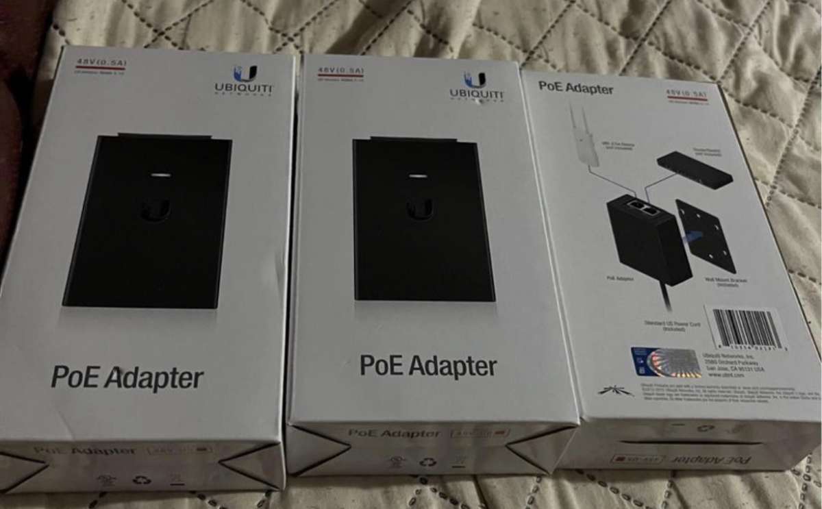 50V PoE Adapter with Gigabit LAN Port