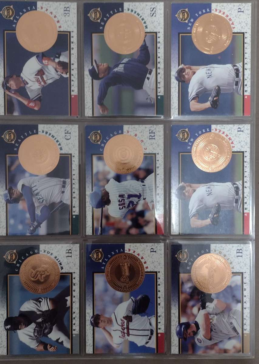 Lot of 45 raw baseball cards