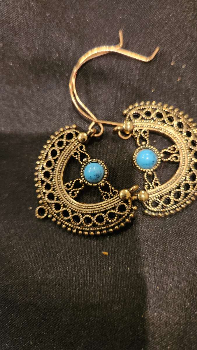 Jade Native American Earings