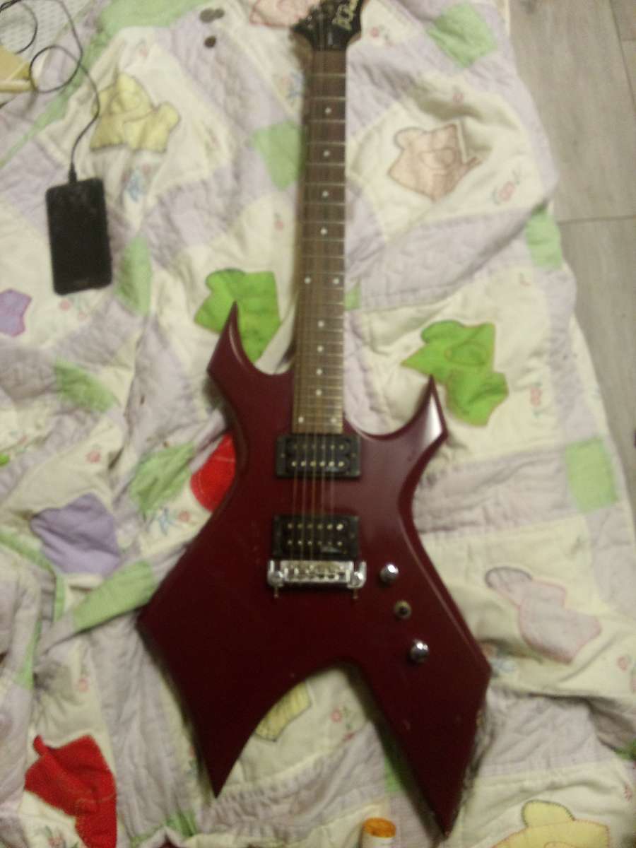 bc rich warlock bronze series guitar