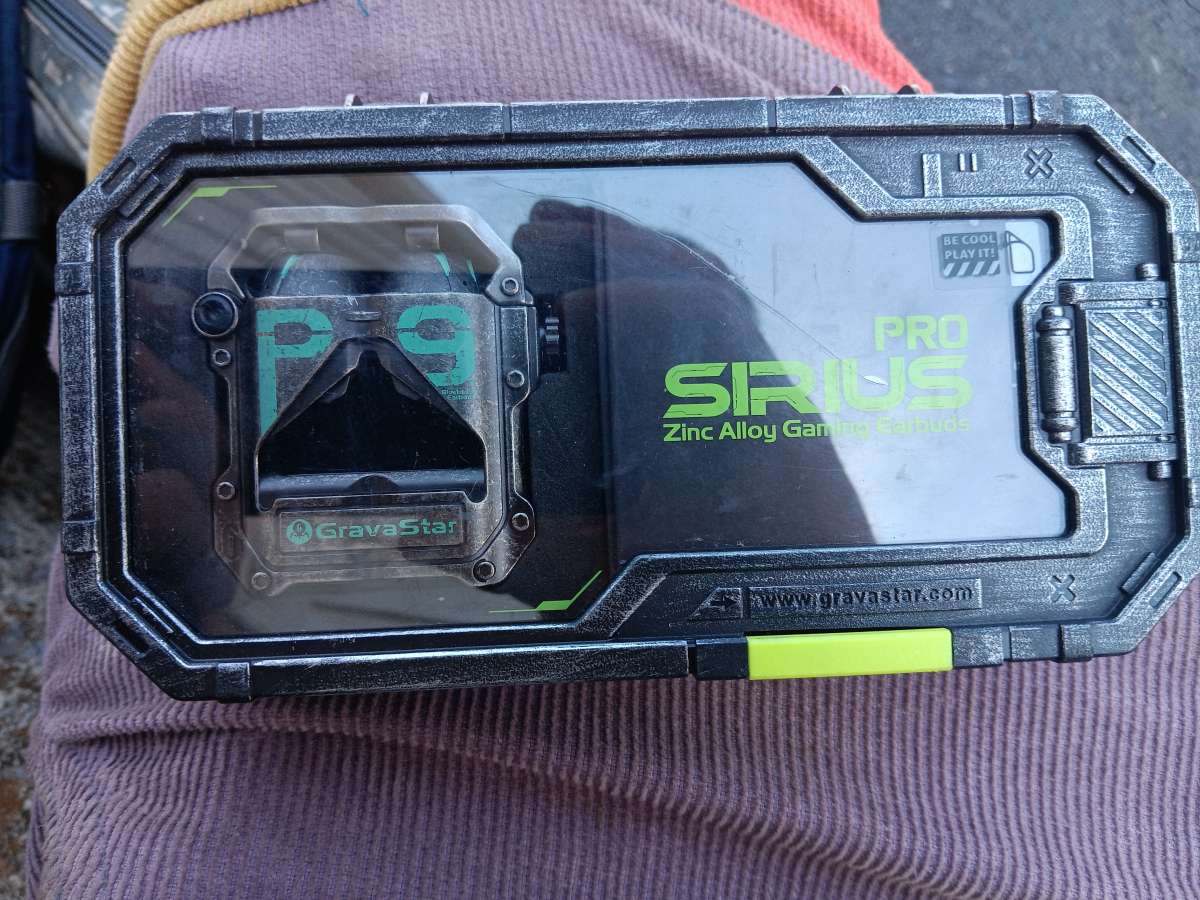 Sirius pro zinc alloy gaming earbuds