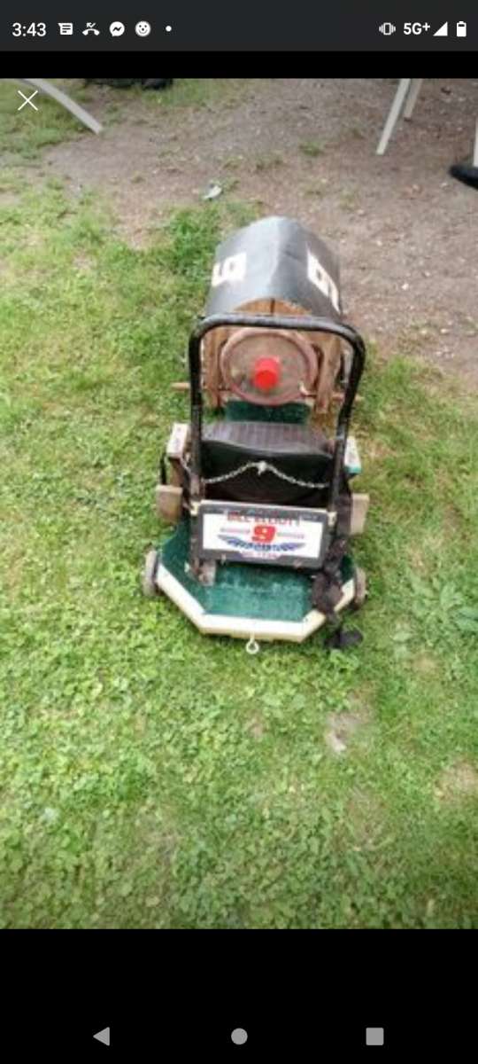 Childrens Soap Box Derby Car
