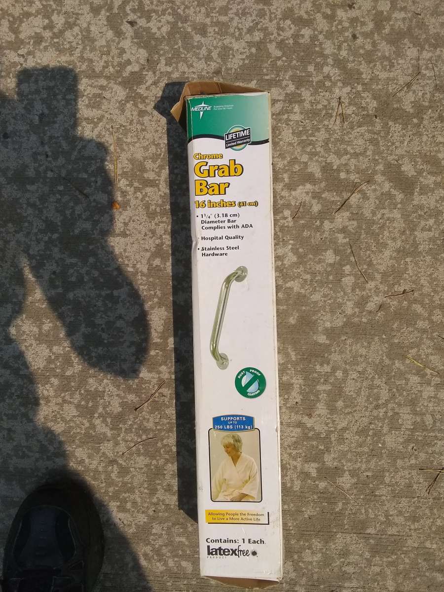 midline chrome grab bar
