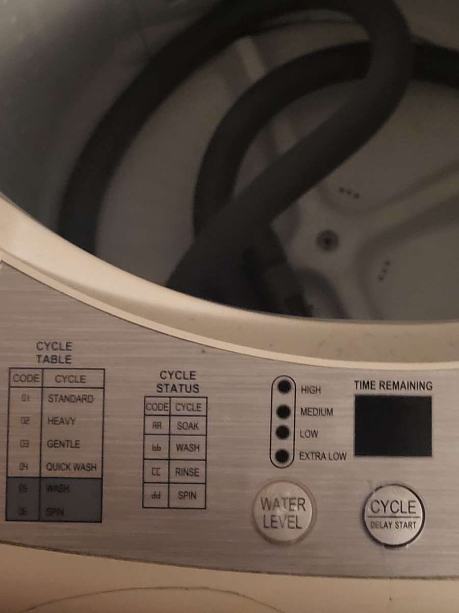 HAEIR GIANT SIZE PORTABLE WASHING MACHINE