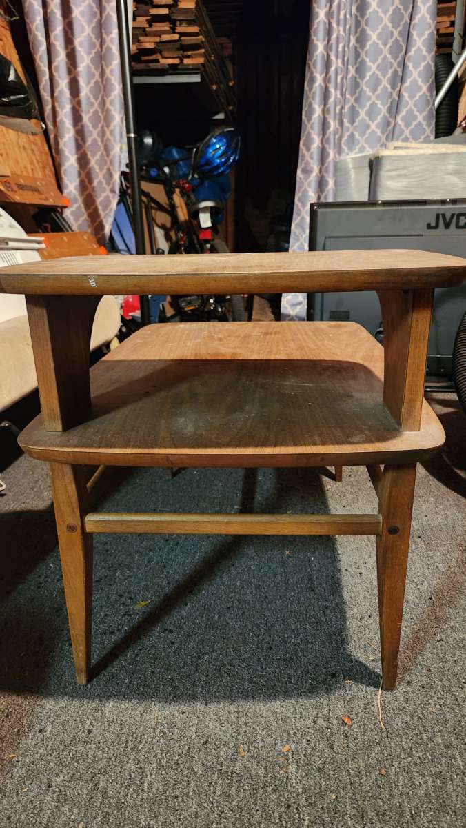 Modern Teak End Table