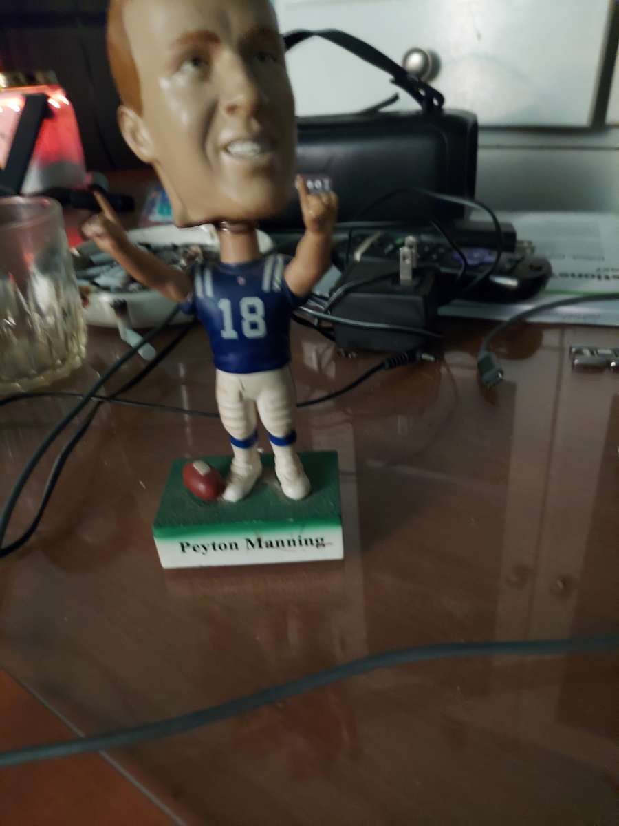 Peyton manning bobble heads