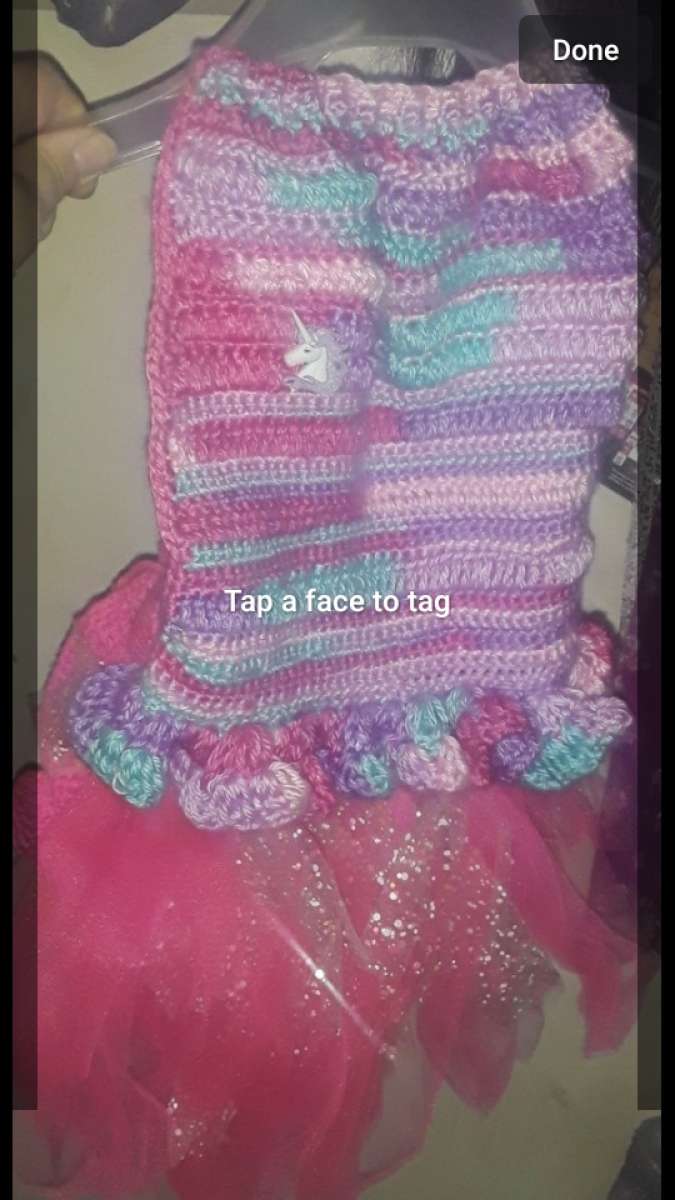 Unique handmade crochet clothing