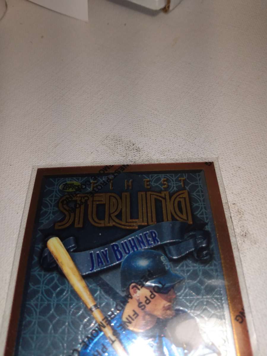 1996 Topps finest Sterling Jay buhner