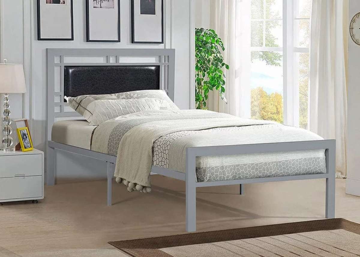 Bed Frames with box spring and mattress complete set