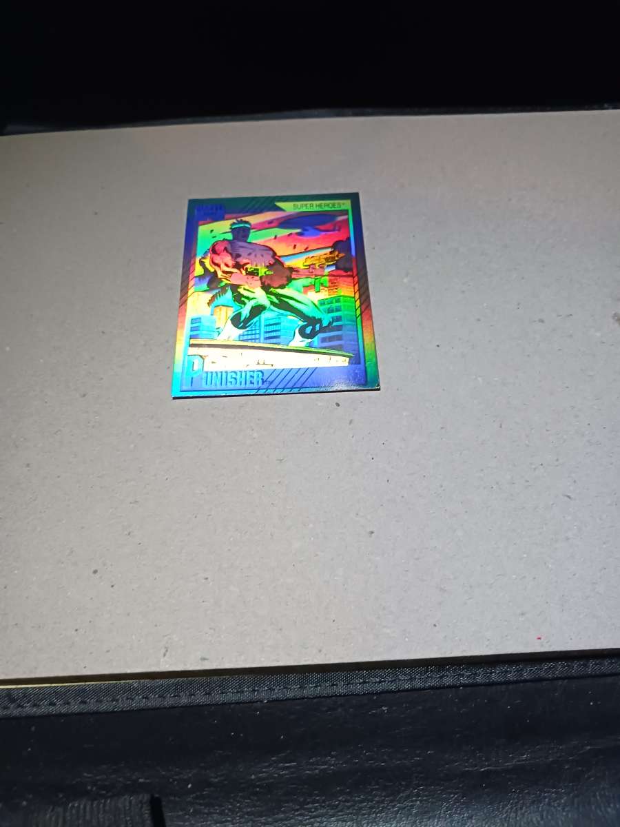 5 hologram 1991 marvel cards
