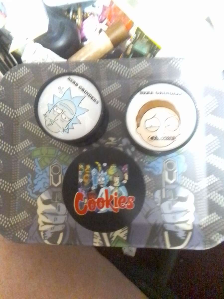 3 Rick and Morty herb grinders