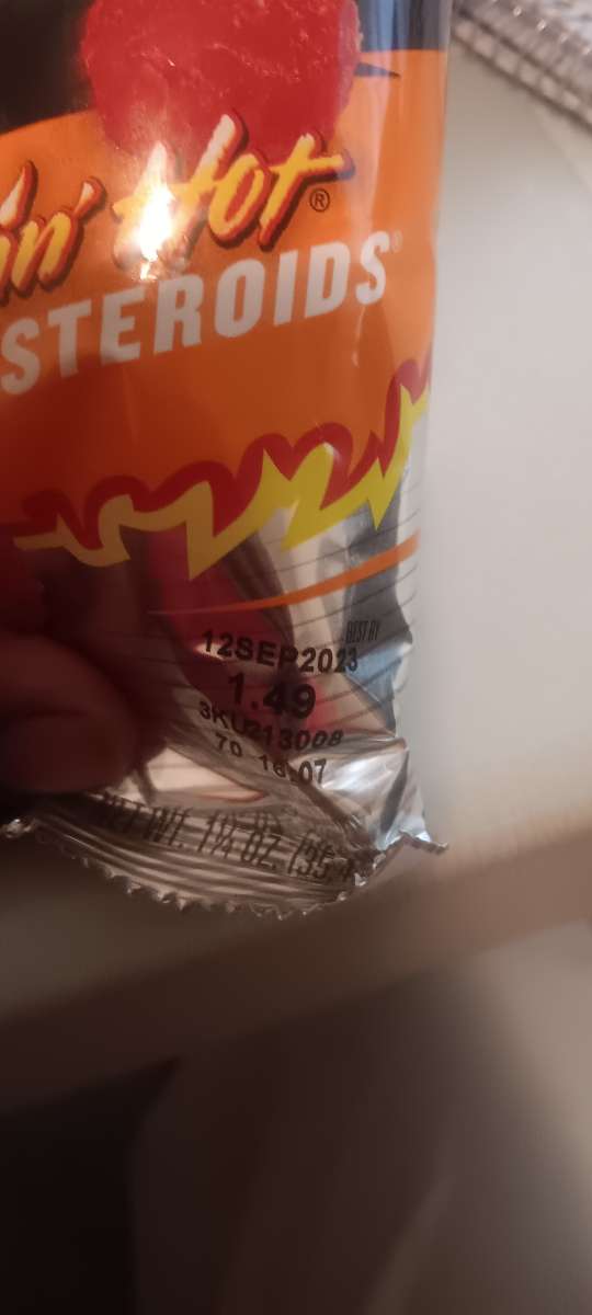 Cheetos flavor shots flamenhot asteroids