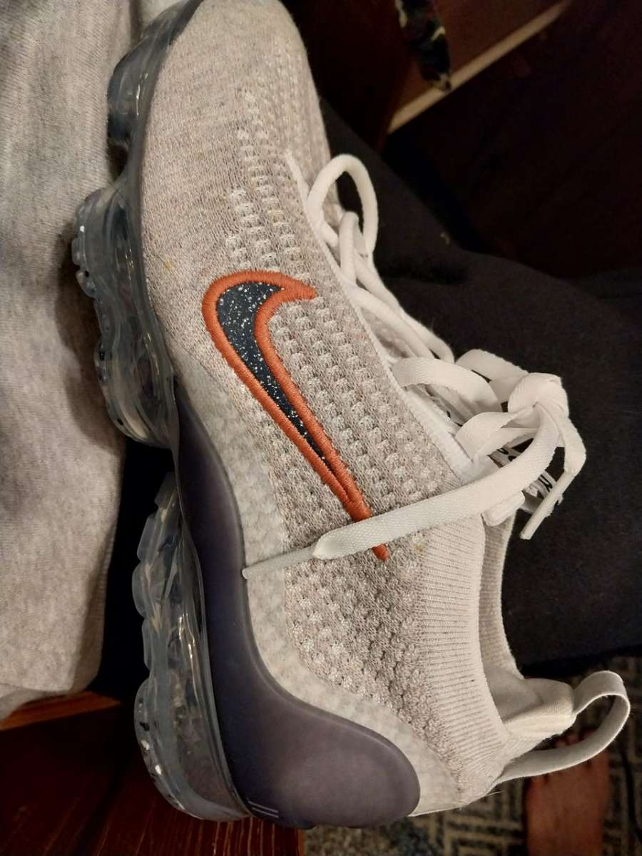 several different size shoes