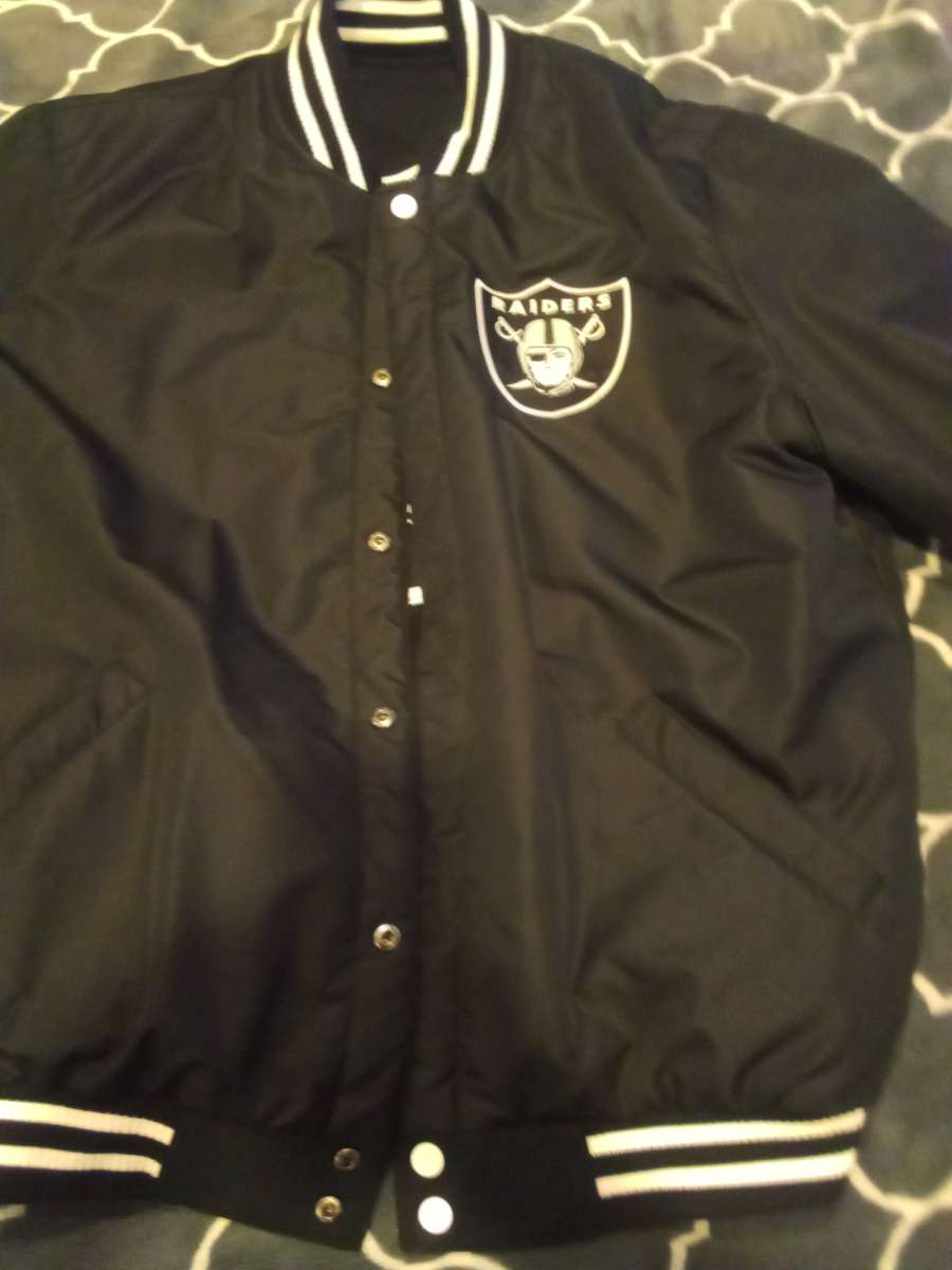 mens Oakland raider jacket