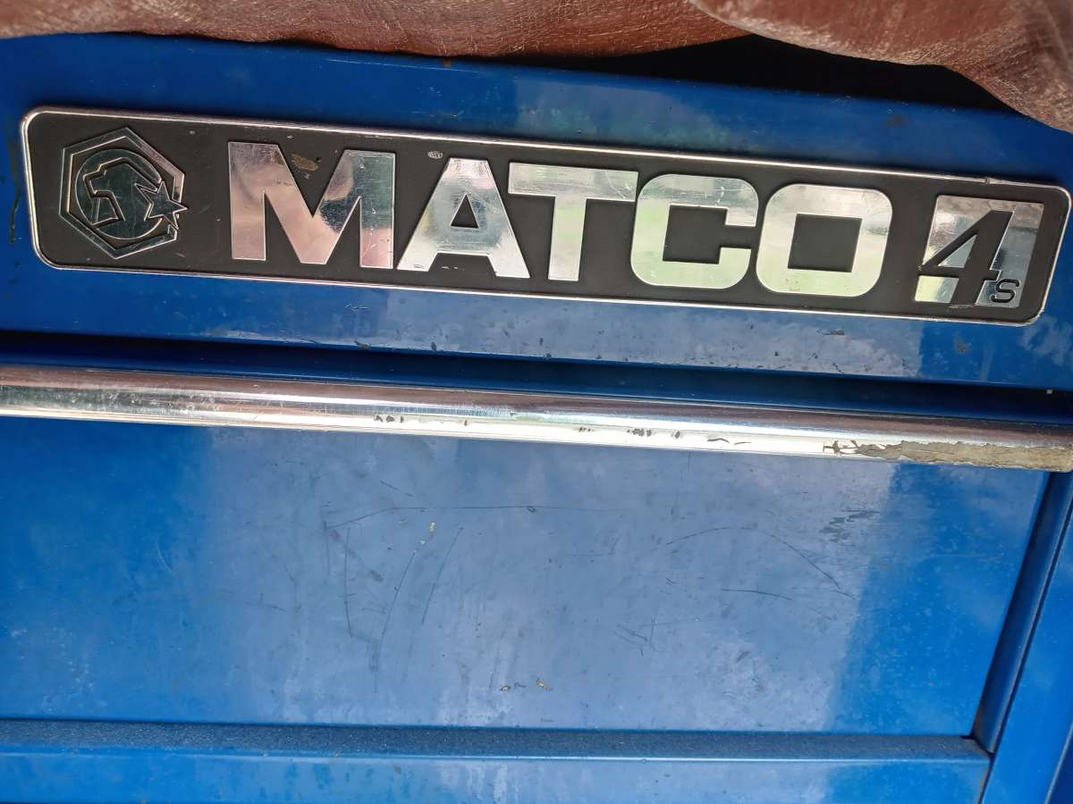 matco double bay tool box