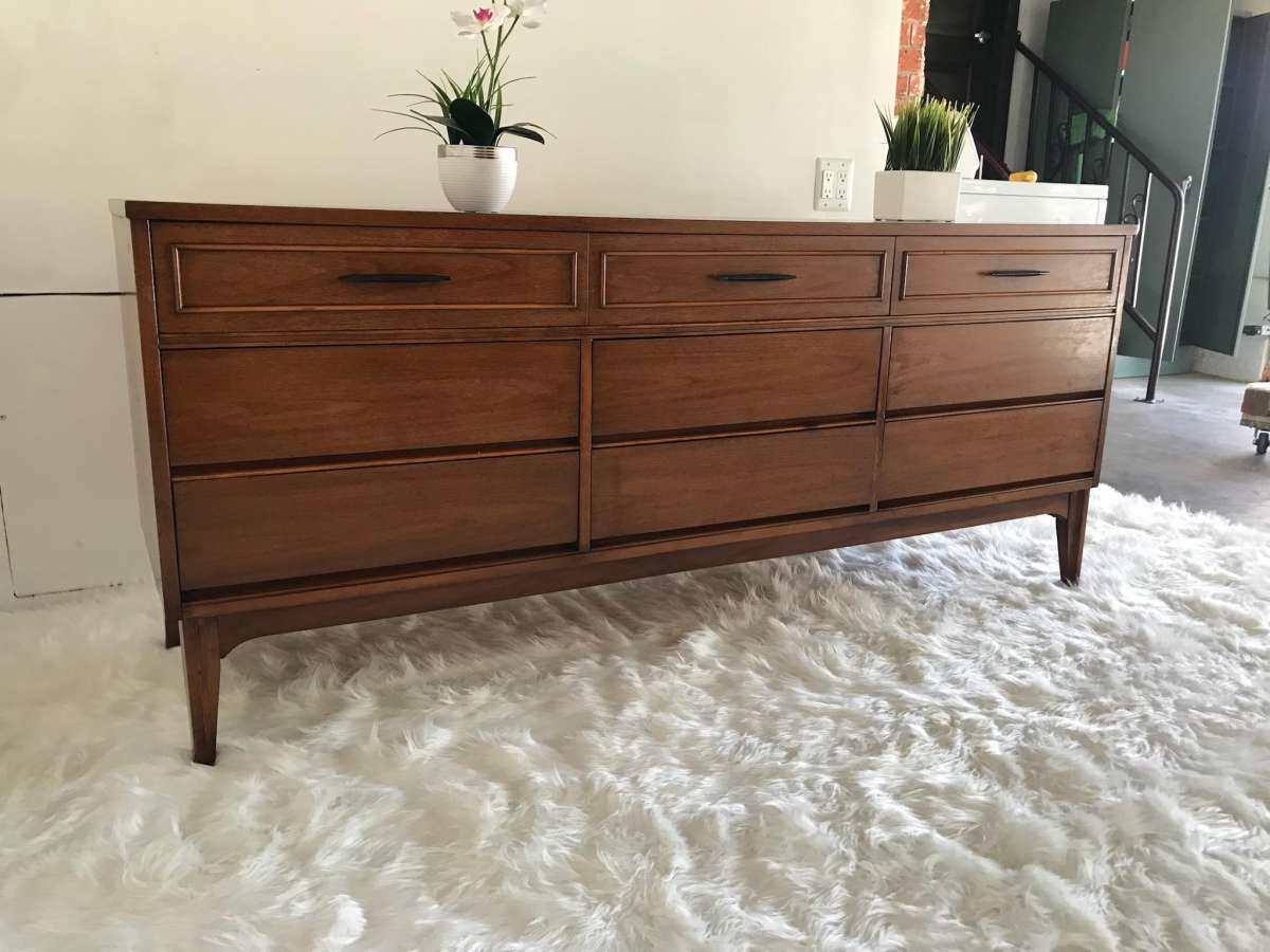 mid century long dresser