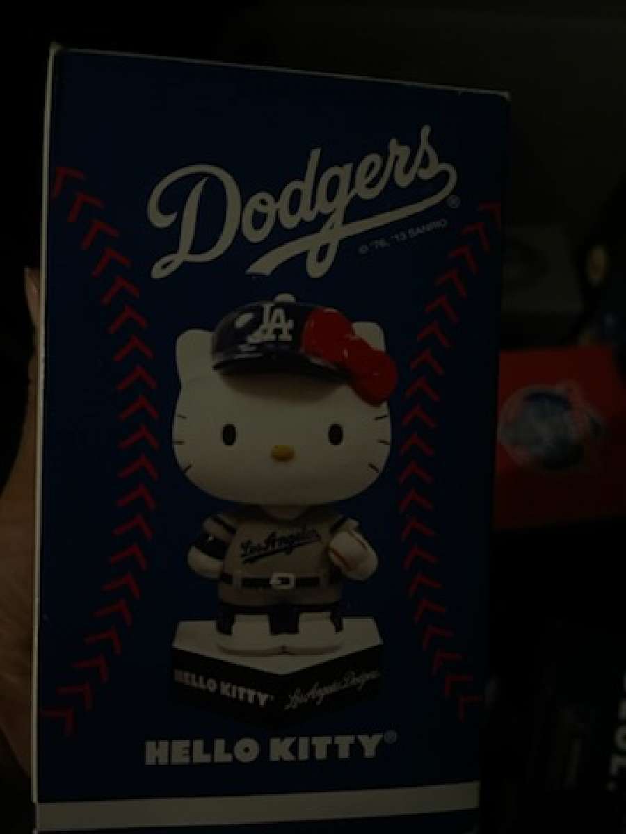 dodgers bobblehead  6 box