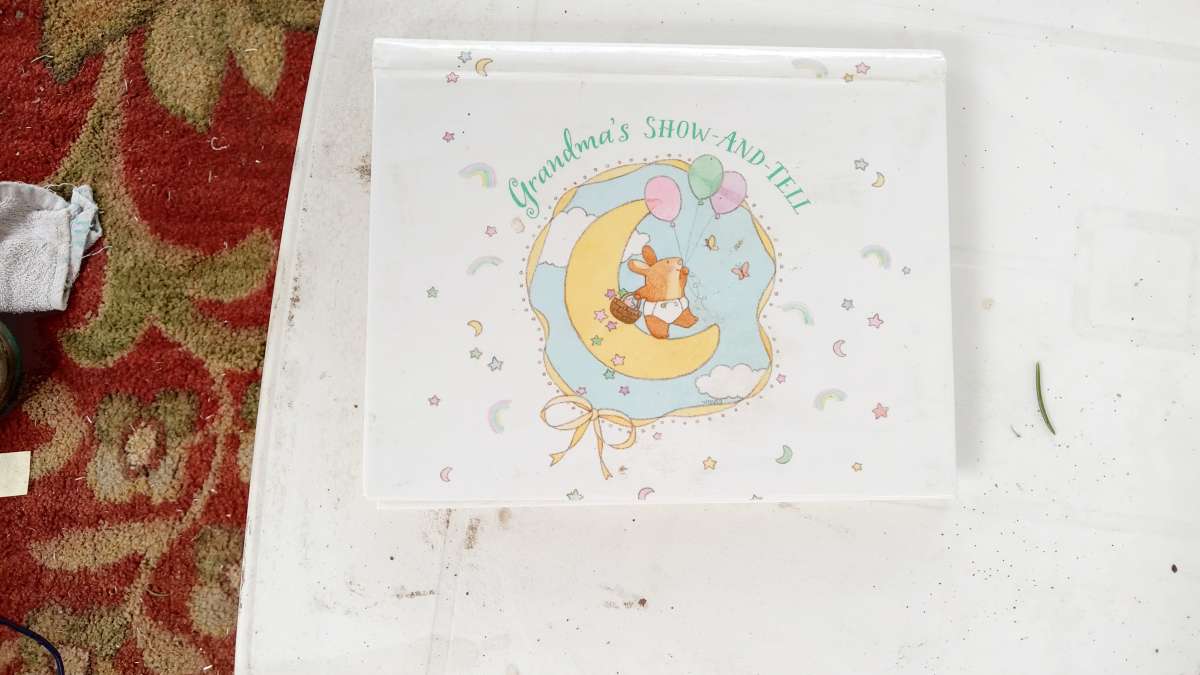 Grandmas Show and Tell Baby Photo Album