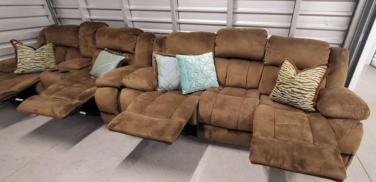 Reclining Sofa and Loveseat