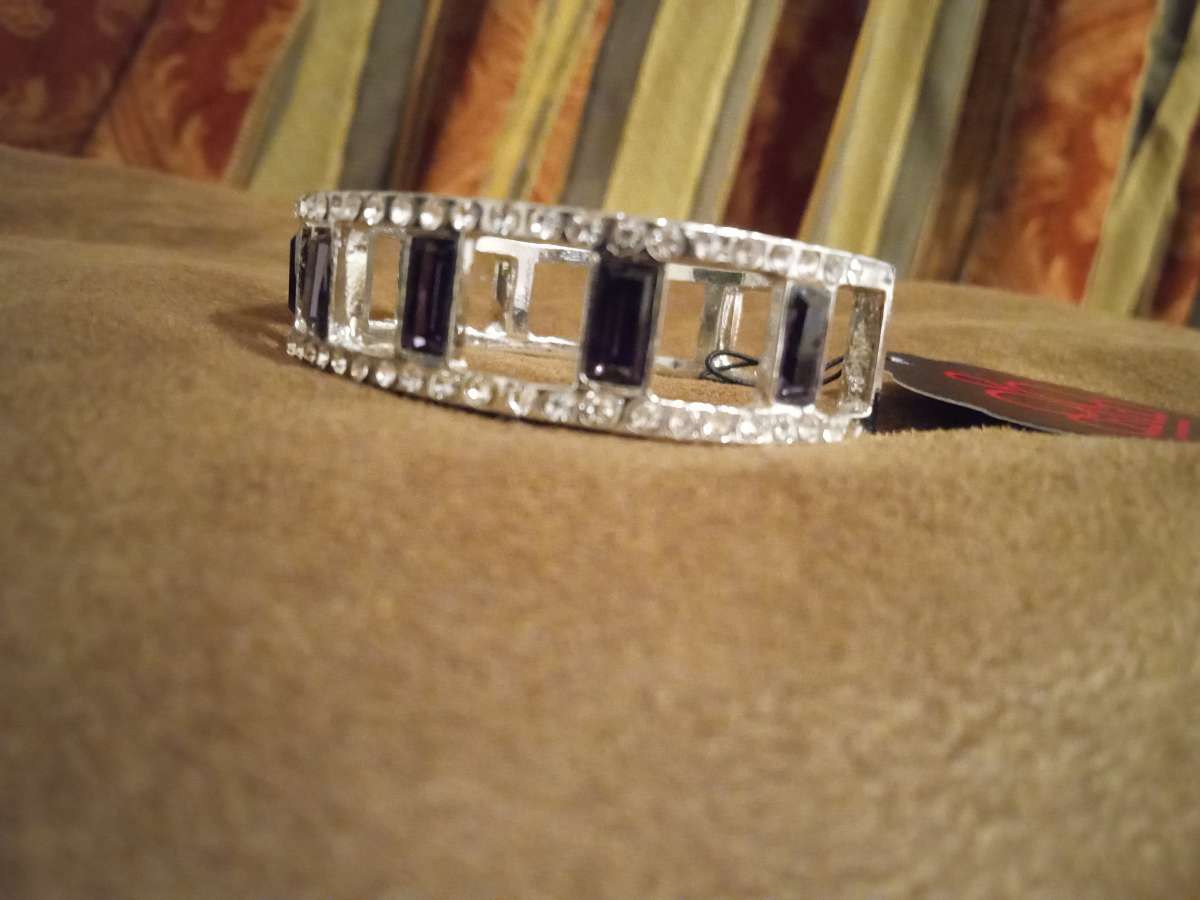 Purple Icing Cuff Bracelet