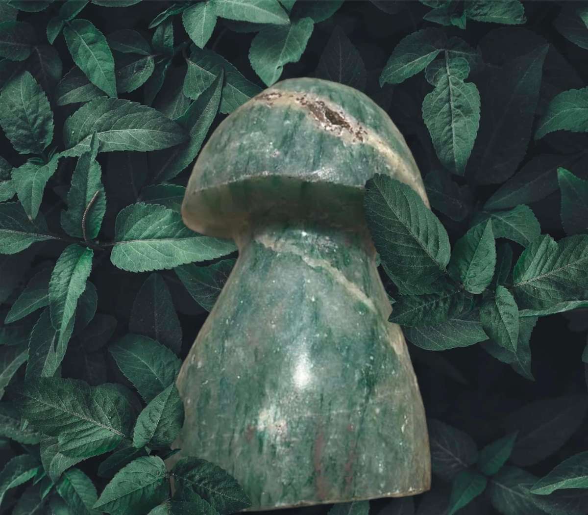 Druzy Amazonite Crystal Mushroom