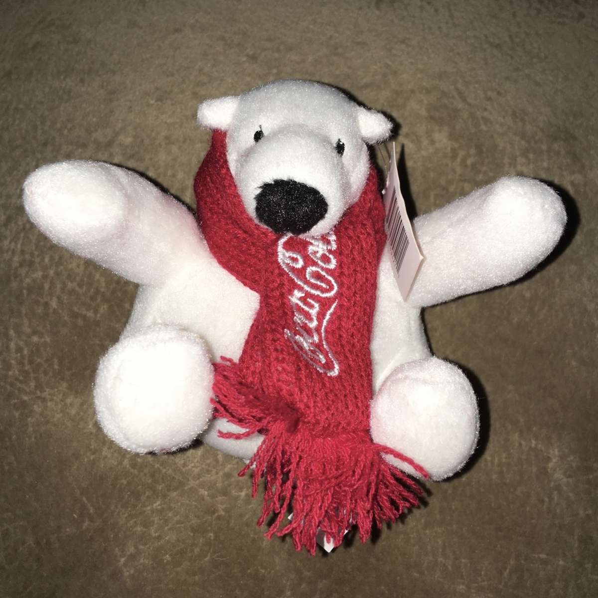Coca Cola plush bear