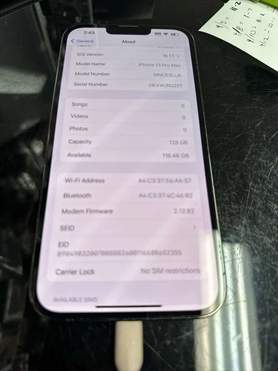 iPhone 13 pro max unlocked