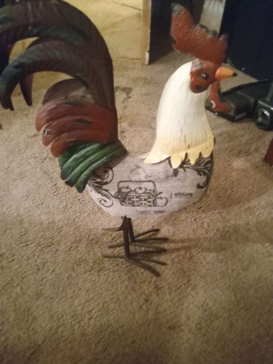 knick knack rooster the sit around