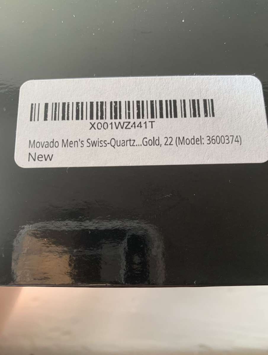 NEW RARE Gold Movado Honeycomb Diamond Watch