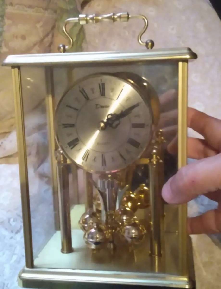 vintage Devon Mantel clock with chimes from Germany