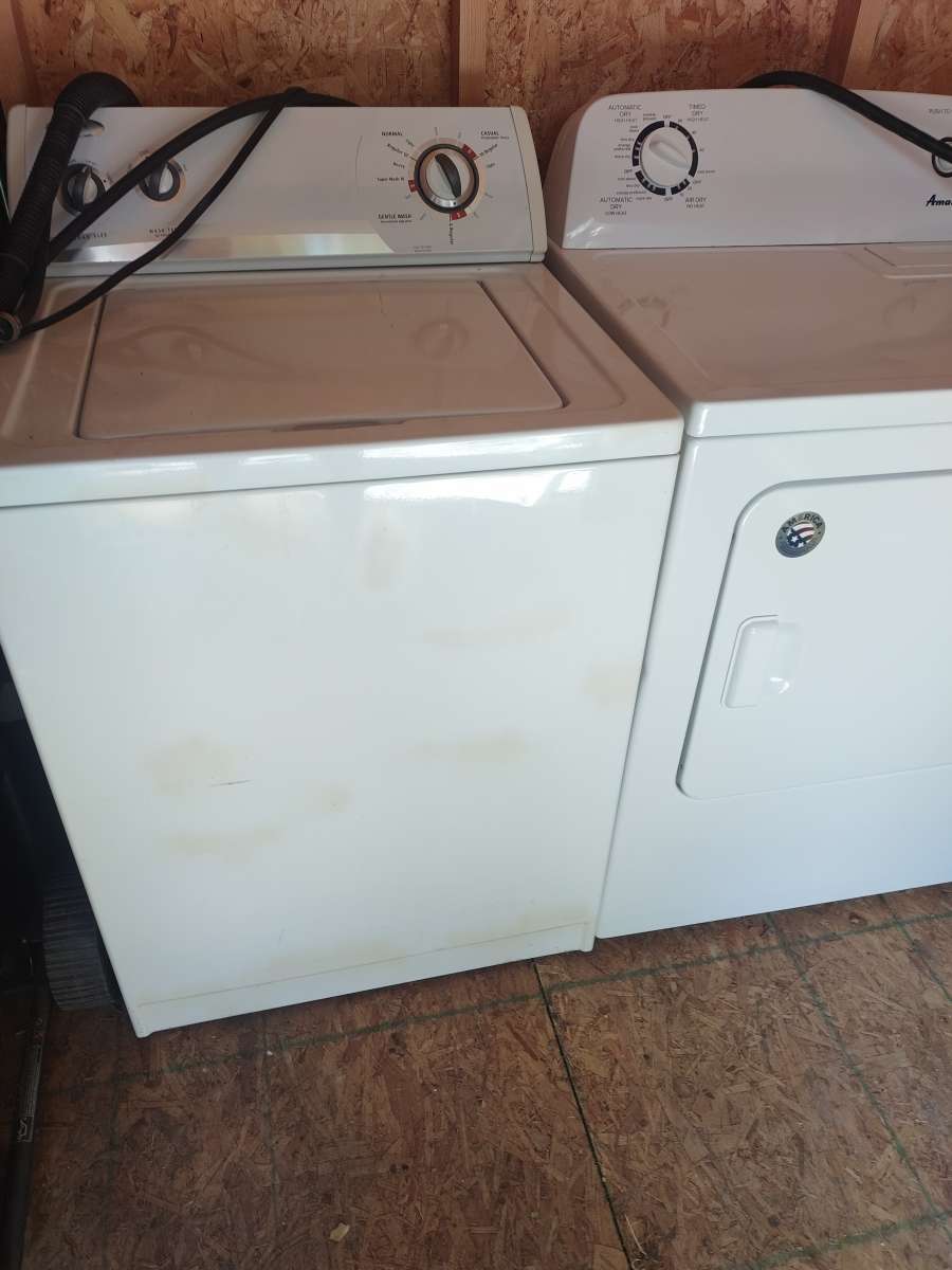 wirlpool and amana washer dryer