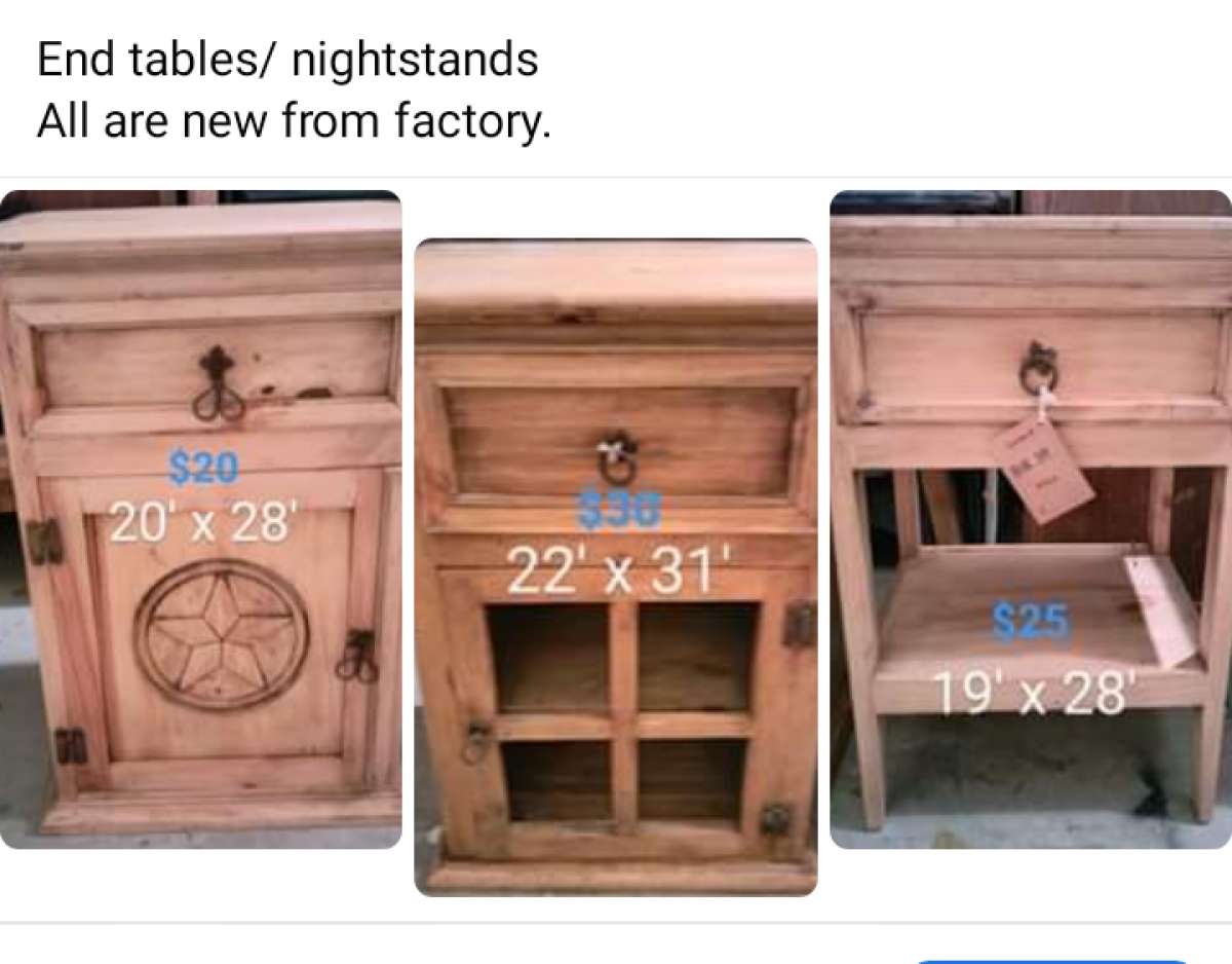 rustic wood furniture