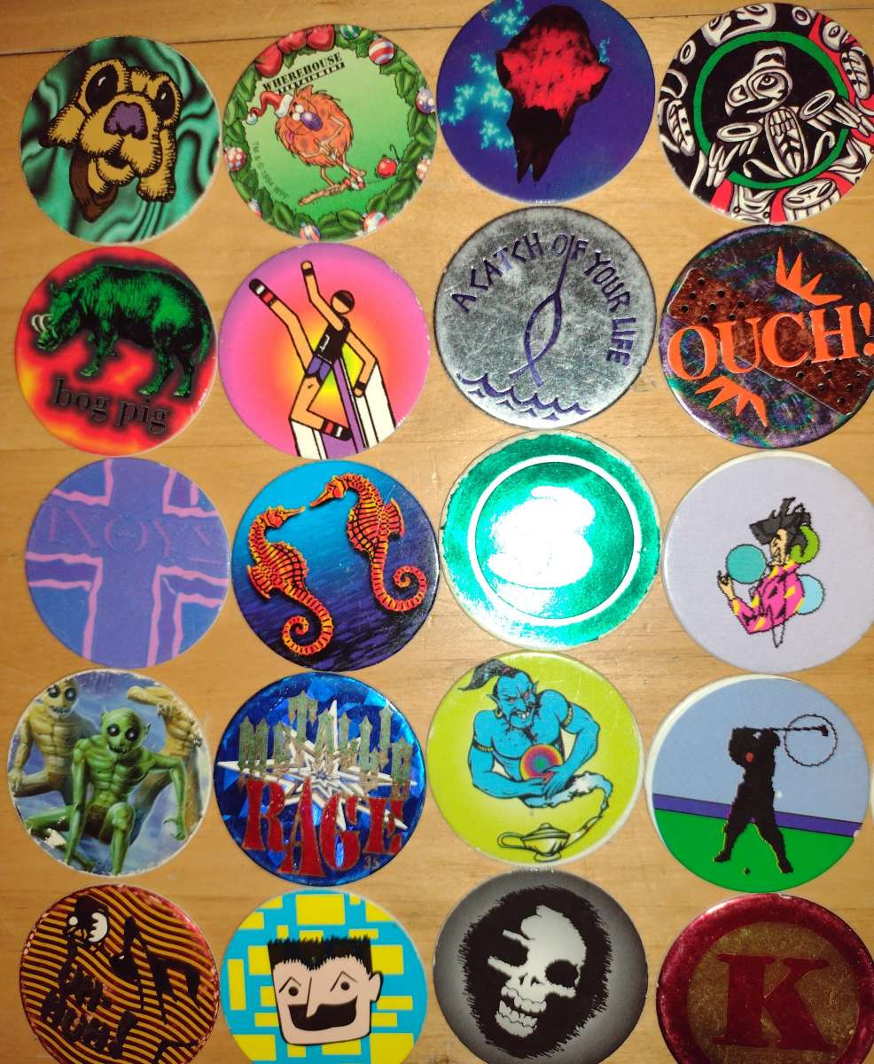 108 vintage pogs