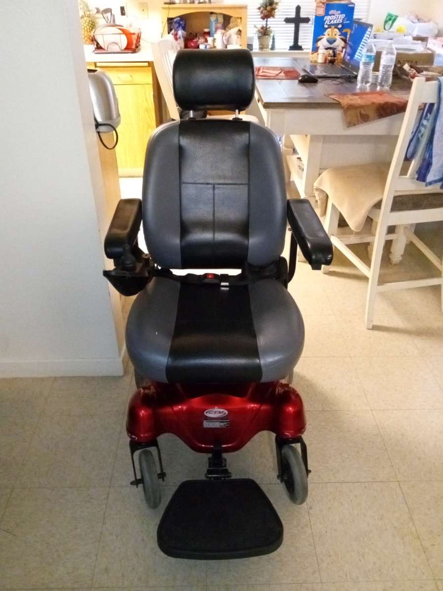 electric weel chair few days of use