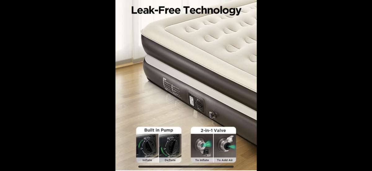 king air mattress with built in pump