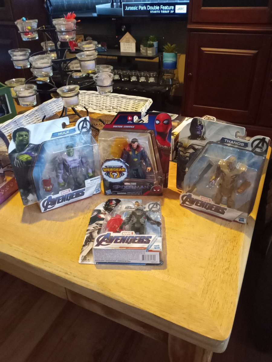 Marvel Lot Of 4 Unopened Figures