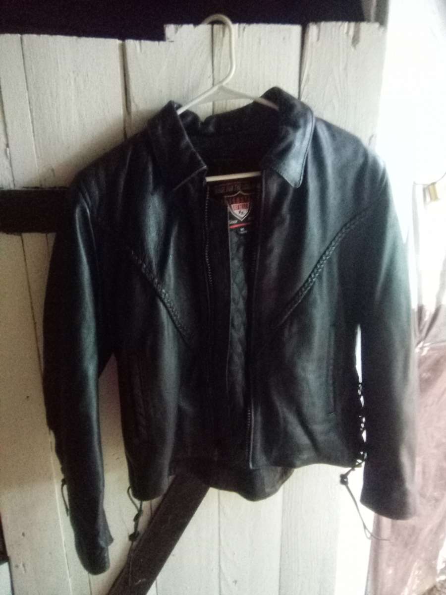 women leather jacket