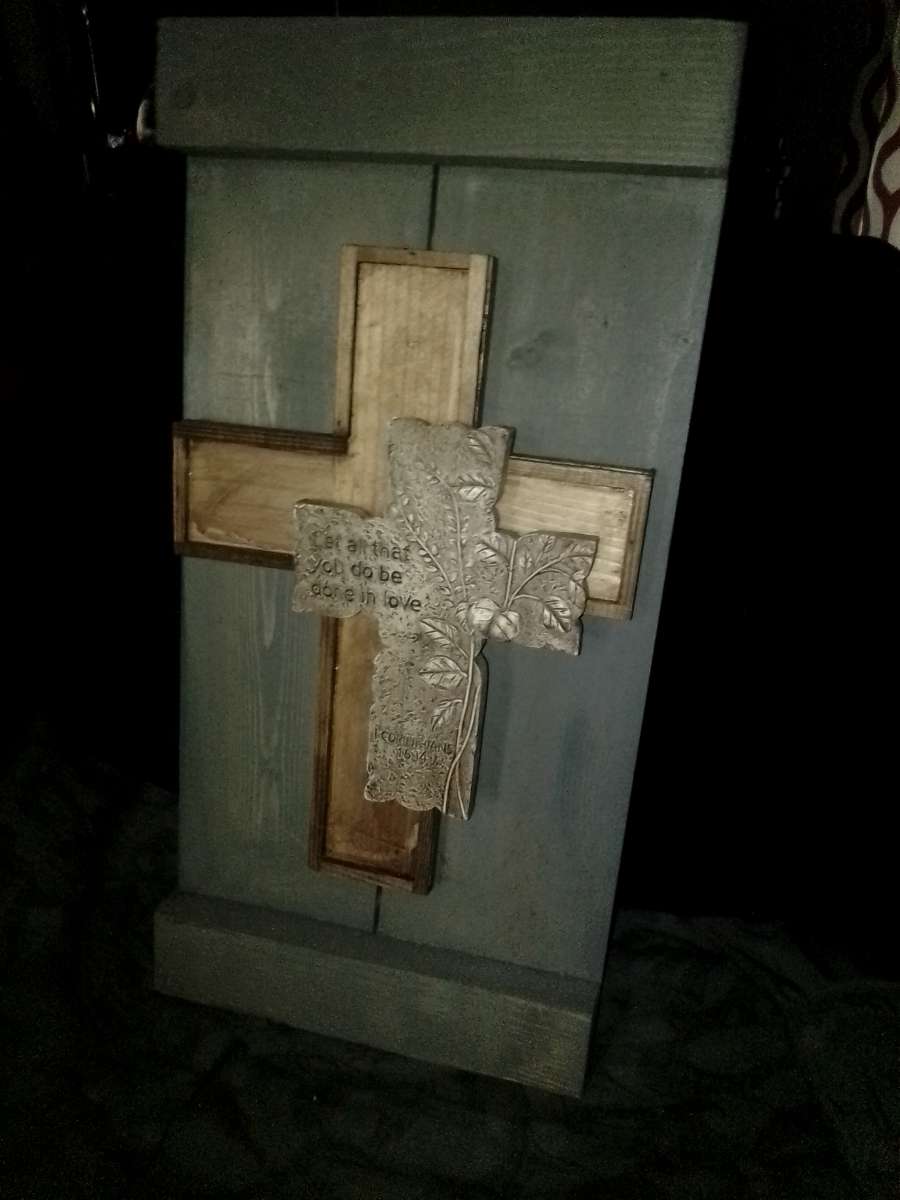 hand made wooden decor