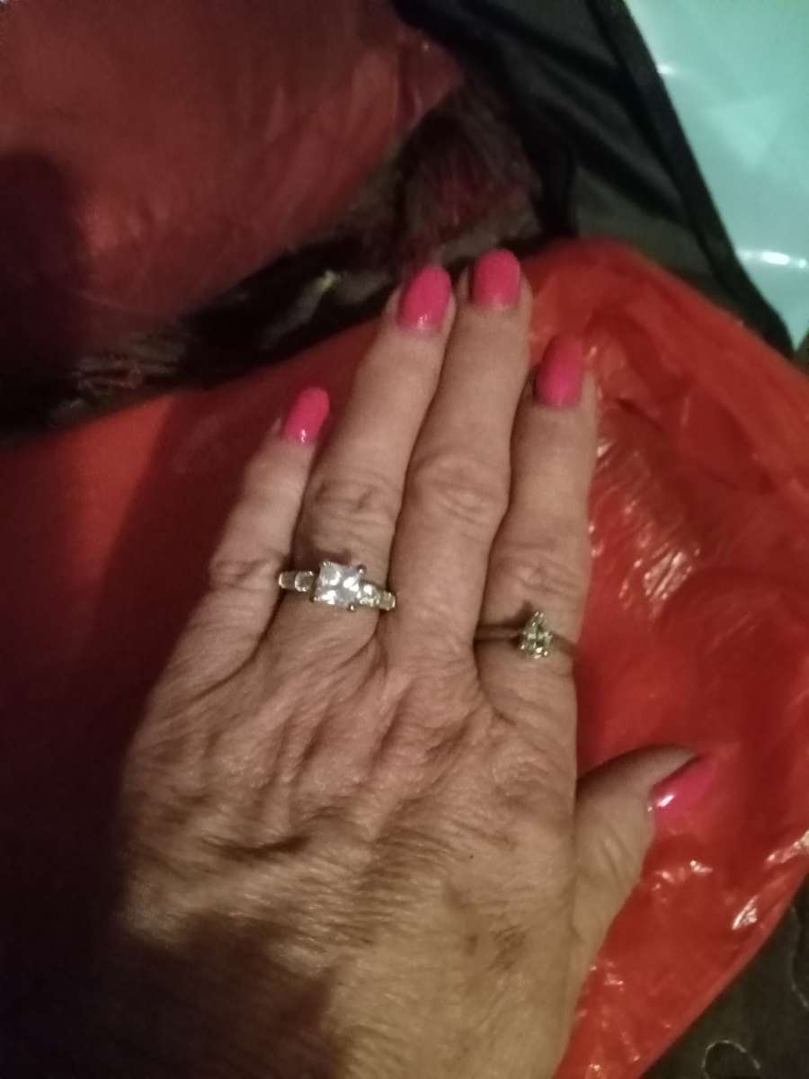 Titanic Replica Stering Silver 1ct square cz sz 7