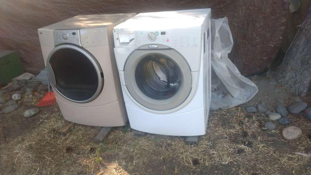 washer and dryer