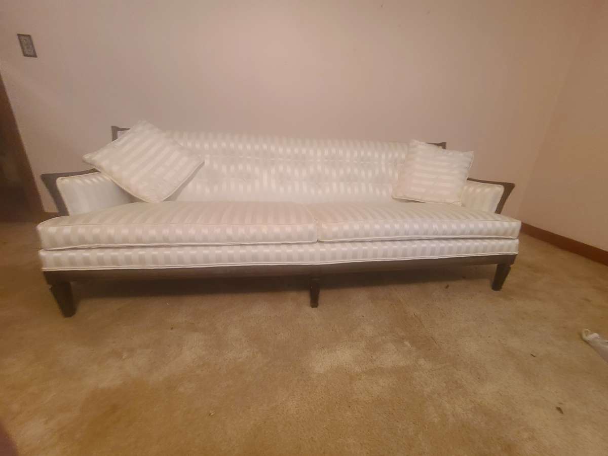 beautiful white couch
