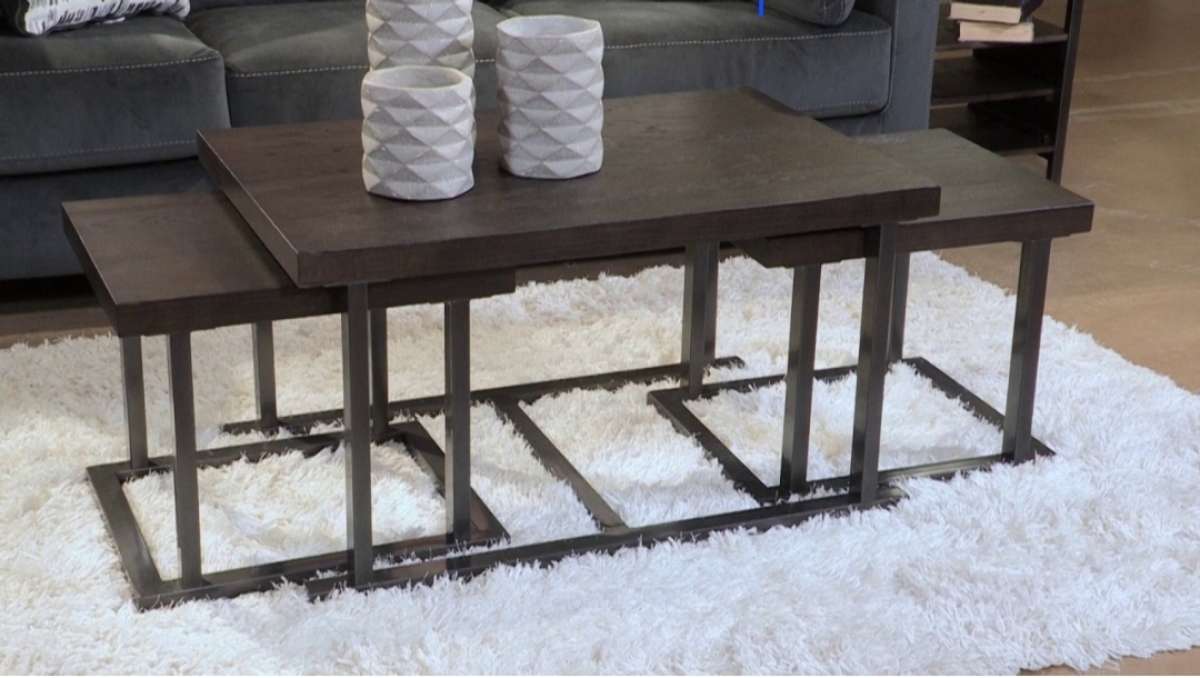 three coffees tables