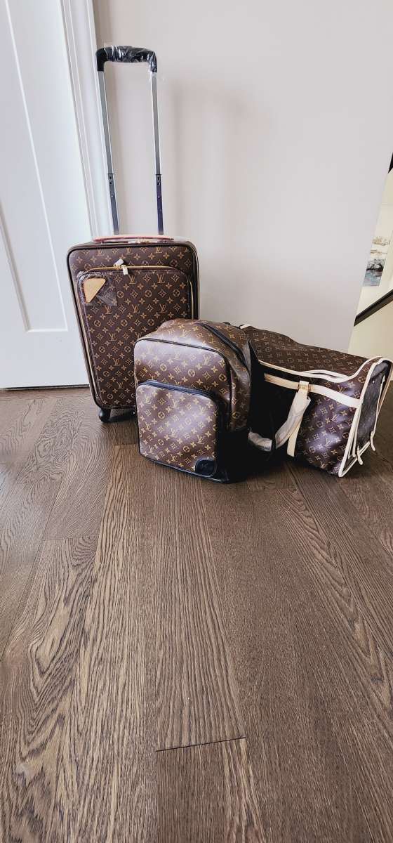 Louis Vuitton travel luggage set