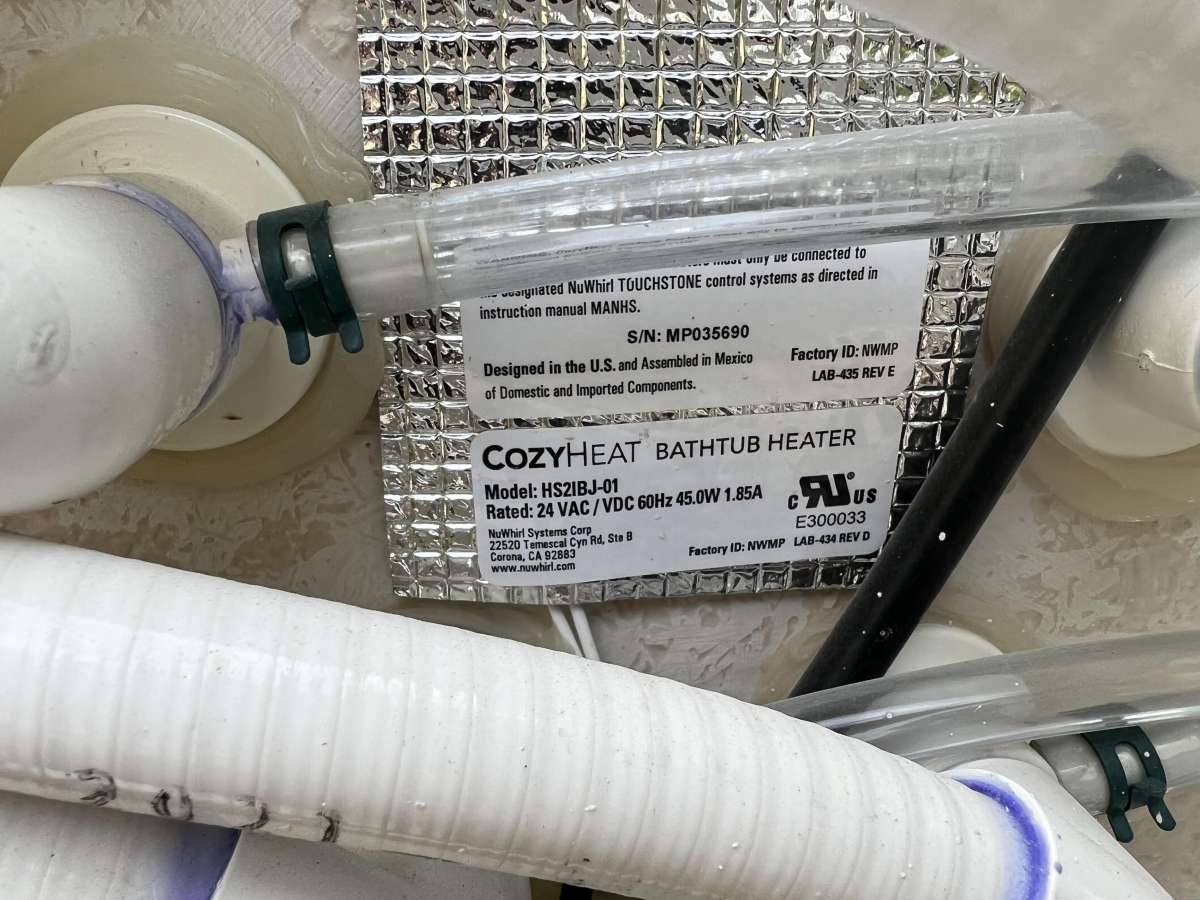 Therapeutic walk in Jacuzzi tube