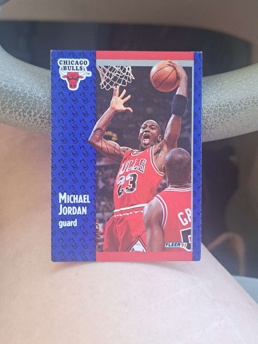 1991 Fleer Card 29 Michael Jordan
