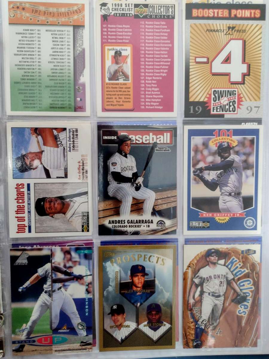 lot of 54 baseball cards