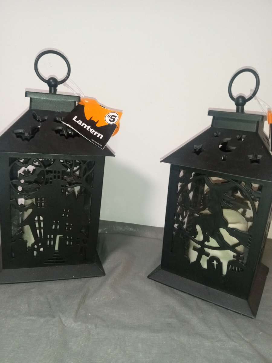 light up lanterns for Halloween