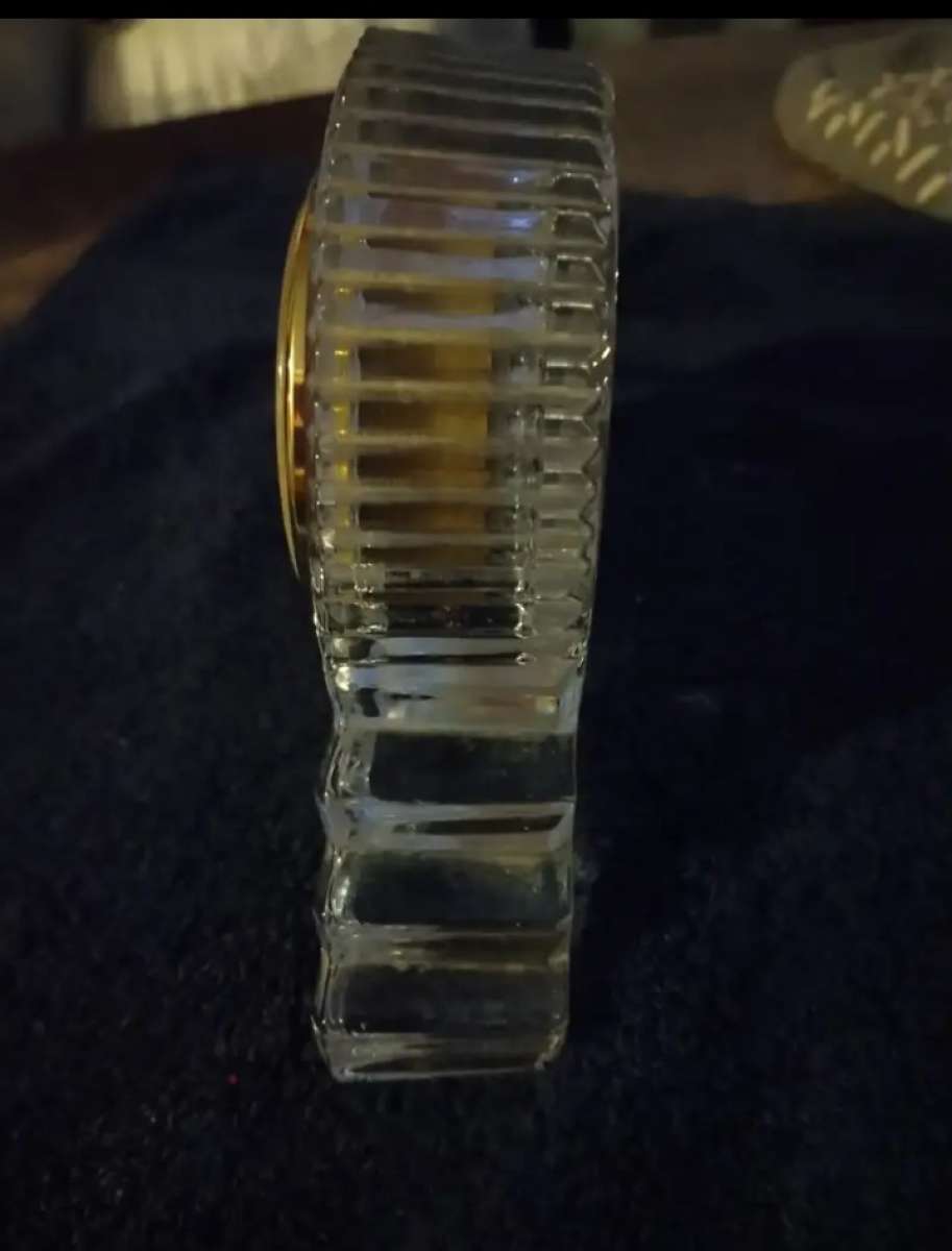 Godinger crystal mantel clock