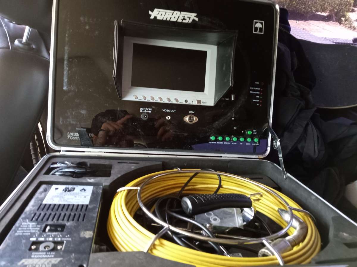 plumber sewer camera