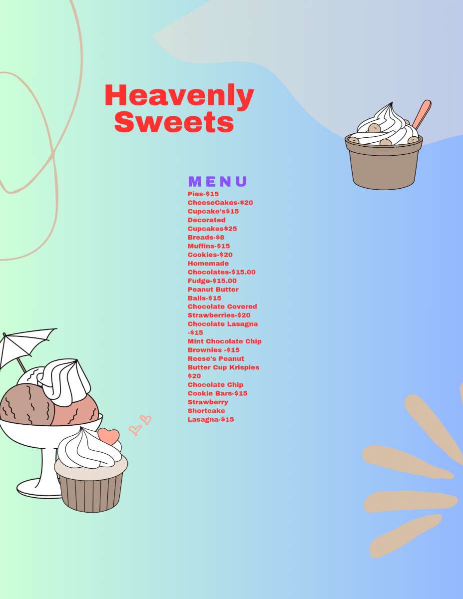 Bake Goods Sweets And More